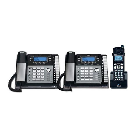 Rca executive series 4 line phone user manual